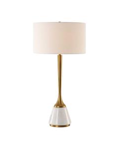 Avola White Marble Table Lamp