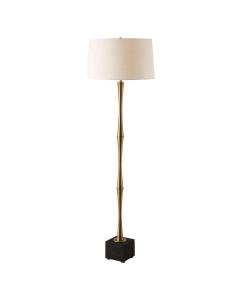 Shino Antique Brass Floor Lamp