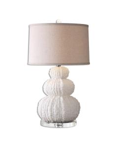  Fontanne Shell Ivory Table Lamp
