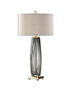  Vilminore Gray Glass Table Lamp