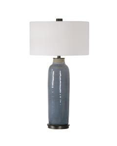  Vicente Slate Blue Table Lamp