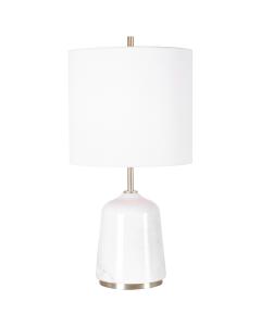  Eloise White Marble Table Lamp