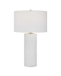  Patchwork White Table Lamp