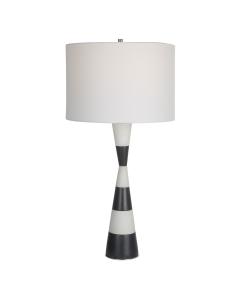  Bandeau Banded Stone Table Lamp