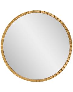  Dandridge Gold Round Mirror