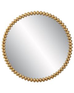  Byzantine Round Gold Mirror