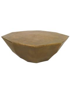 Cathenna Coffee Table - Brass Large