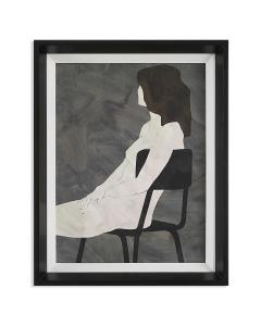 Recumbent Woman Framed Print